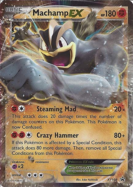 Machamp EX - XY108 - Triple Power Tin
